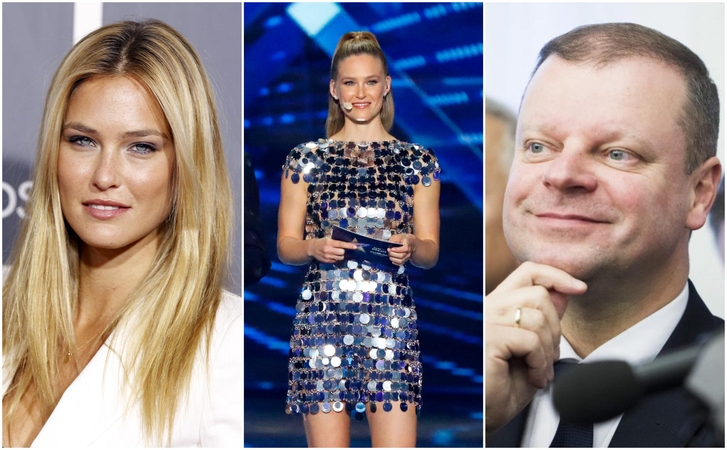 Bar Refaeli ir Saulius Skvernelis