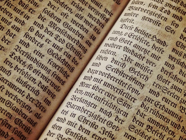 Vilniuje - unikali paroda: retos senosios biblijos
