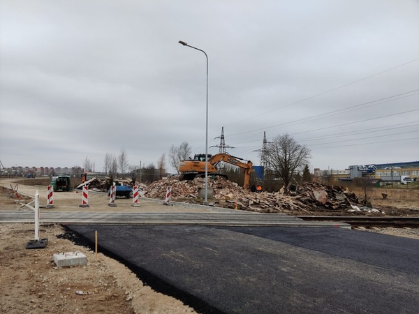 Darbų pabaiga: ruošiamasi eismui atverti Lypkių gatvę