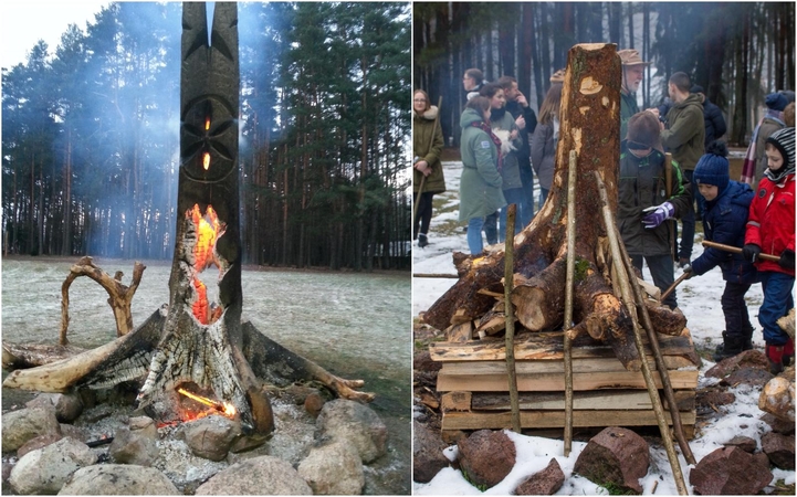 Kalėdinio Blukio deginimas – geriausias būdas atsikratyti susikaupusių negerovių