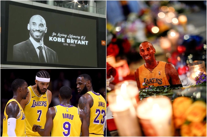 Ypatinga „Lakers“ treniruotė: žaidėjai dalijosi prisiminimais apie K. Bryantą