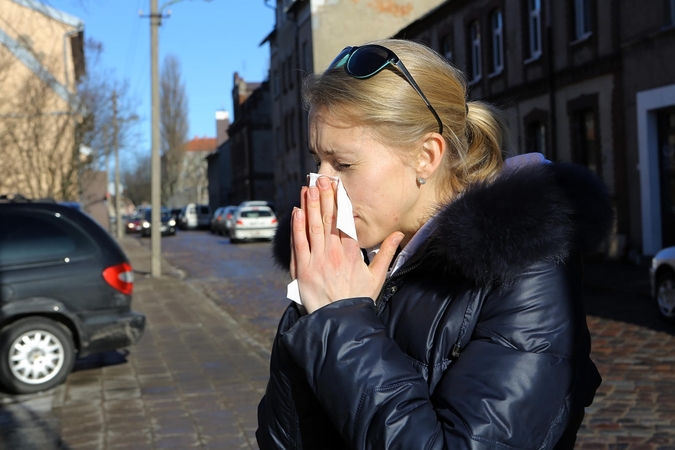 Klaipėdoje paskelbta gripo epidemijos pradžia