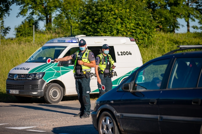 Pajūryje – pažeidėjų bumas: per savaitę pareigūnai nustatė net 14 girtų vairuotojų