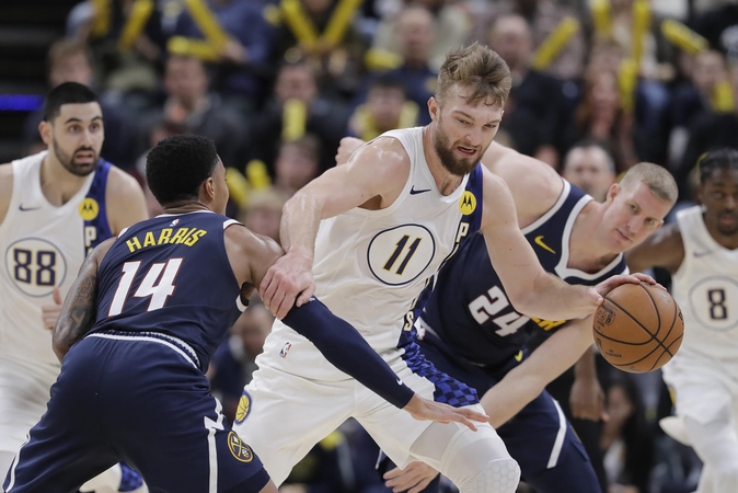 Karjeros rekordą pakartojęs D. Sabonis jau galėjo užuosti trigubo dublio kvapą