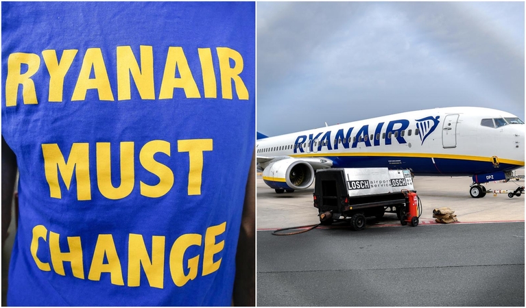 „Ryanair“ praneša apie preliminarų susitarimą su Italijos darbuotojais