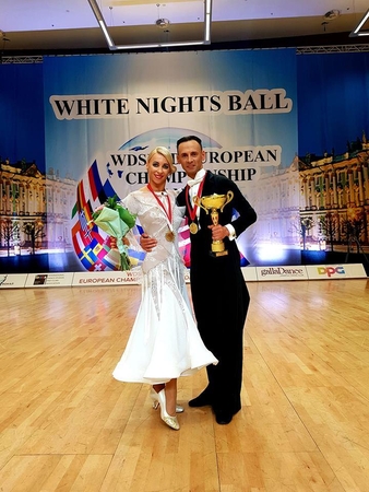 Šokėjai D. Vėželis ir L. Chatkevičiūtė – Europos čempionai