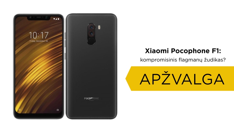 „Xiaomi Pocophone F1“: kompromisinis flagmanų žudikas? (apžvalga)