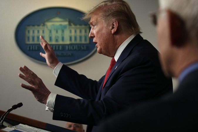 D. Trumpas paskelbė JAV ekonomikos atkūrimo gaires