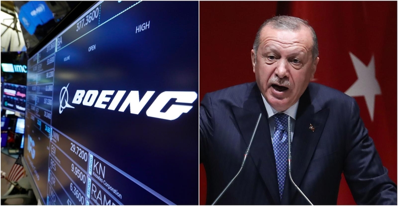 Turkijos prezidentas grasina persvarstyti JAV lėktuvų „Boeing“ įsigijimą