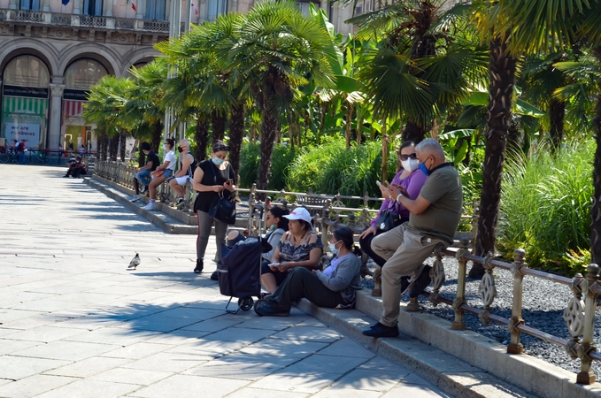 Italijoje nuo pandemijos pradžios darbo neteko pusė milijono žmonių