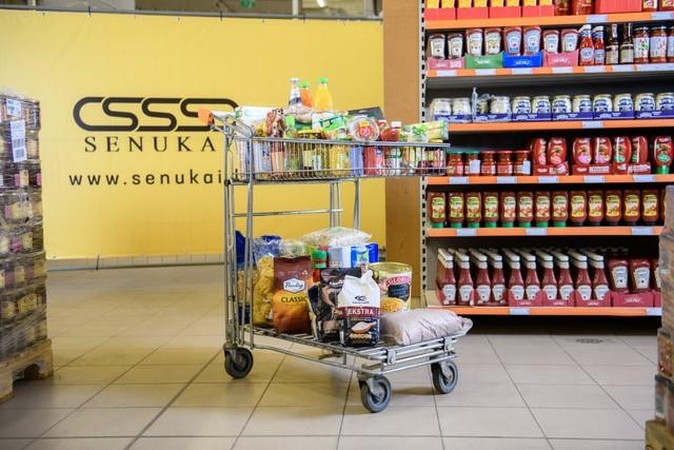 „Kesko Senukai“ pradeda prekiauti būtiniausiais maisto produktais