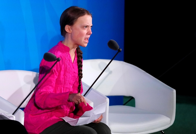 G. Thunberg pateikė skundą Jungtinėms Tautoms: šalys nesirūpina visuotiniu atšilimu