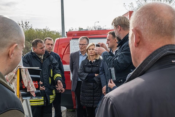 Gaisras Alytuje klibina ministrės kėdę: renkami parašai dėl atstatydinimo