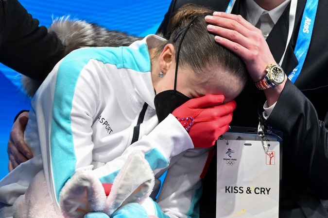 TOK prezidentas apie K. Valijevos komandos reakciją po sportininkės pasirodymo: buvau sutrikęs