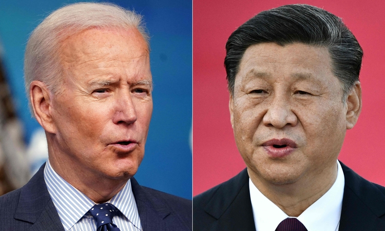 JAV tikisi įtampos mažėjimo per J. Bideno ir Xi Jinpingo susitikimą