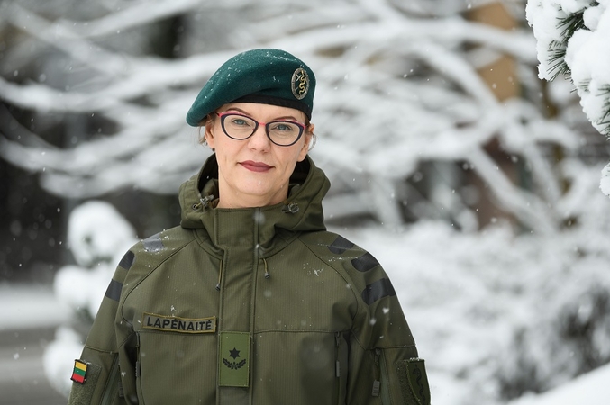 Karo psichologė D. Lapėnaitė padeda ne tik kariškiams, bet ir jų vaikams (interviu)