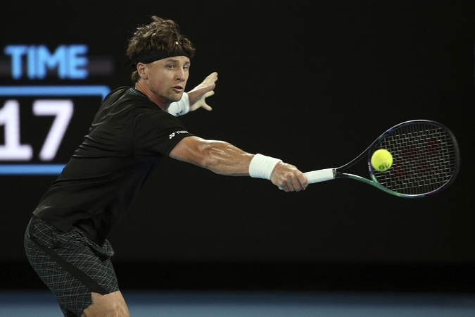 „Australian Open“ starte – alinanti R. Berankio pergalė po beveik 4 valandų mūšio