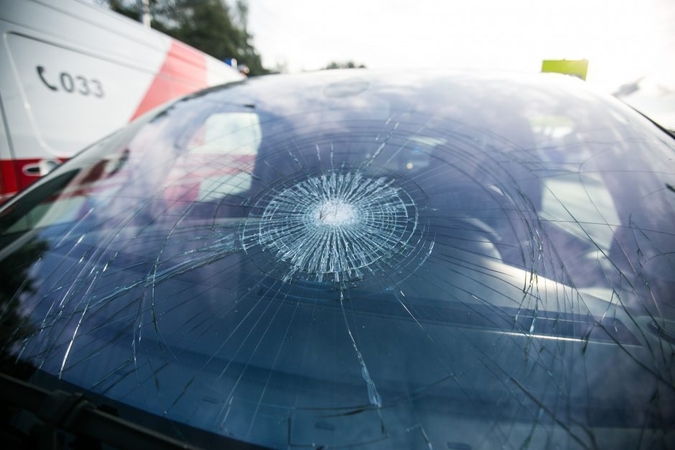 Klaipėdoje 81 metų vokiečio vairuojamas automobilis partrenkė pėsčiąją