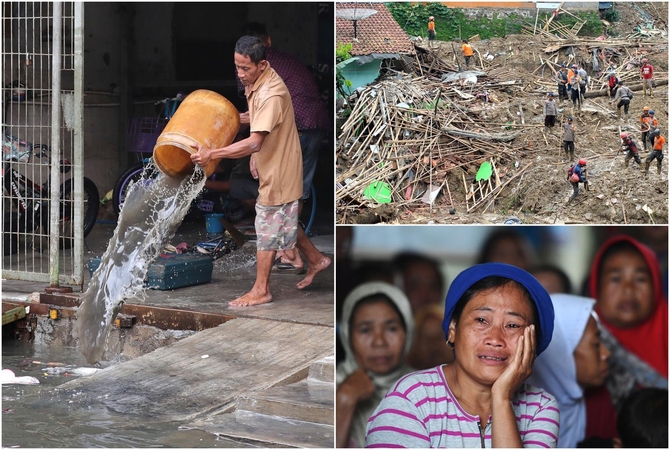Indonezijoje potvyniai pareikalavo 66 gyvybių: raginama ruoštis smarkioms liūtims