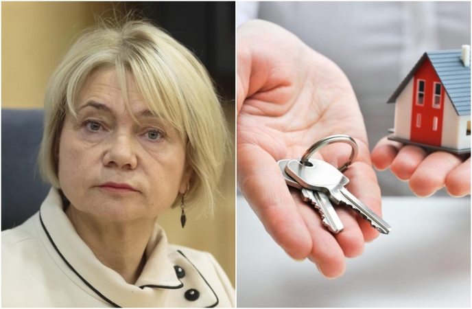 V. Ačienė: brangstantis nekilnojamasis turtas regionuose verčia koreguoti įstatymą