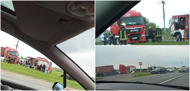 Klaipėdos rajone – vilkiko ir BMW avarija: prireikė medikų