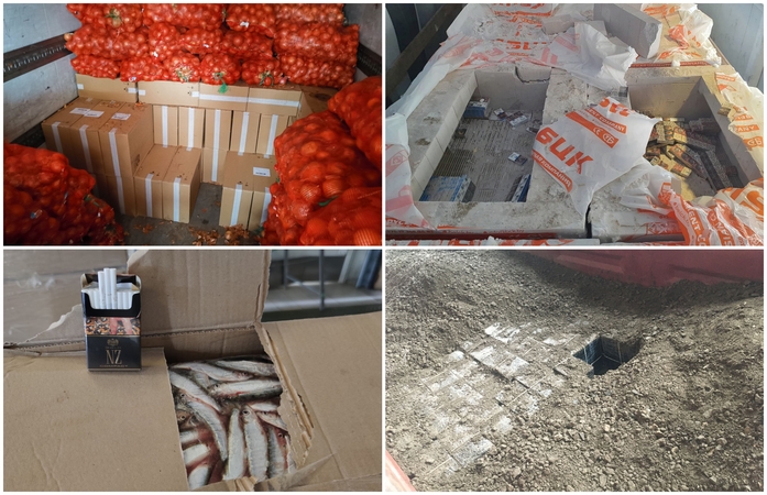 Muitininkai per devynis mėnesius sulaikė apie 14 mln. pakelių nelegalių cigarečių