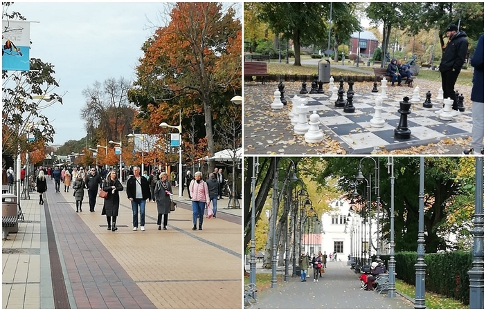 Palangoje turizmo sezonas dar nesibaigia: daliai žmonių rudenį čia patraukliau nei vasarą