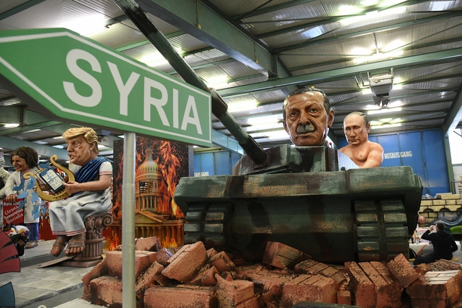Rusija perspėja Turkiją nepulti Sirijos pajėgų