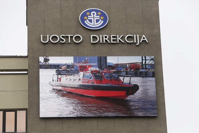 Klaipėdos valstybinio jūrų uosto direkcijos įvaizdžiu nokautuos krizę