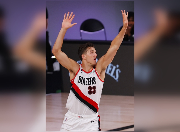 „Blazers“ dėl traumos likusiam sezonui neteko Z. Collinso