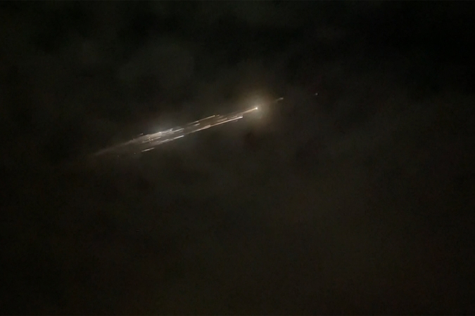 JAV: kompanijos „SpaceX“ raketos „Falcon 9“ nuolauža nukrito ūkyje Vašingtono valstijoje