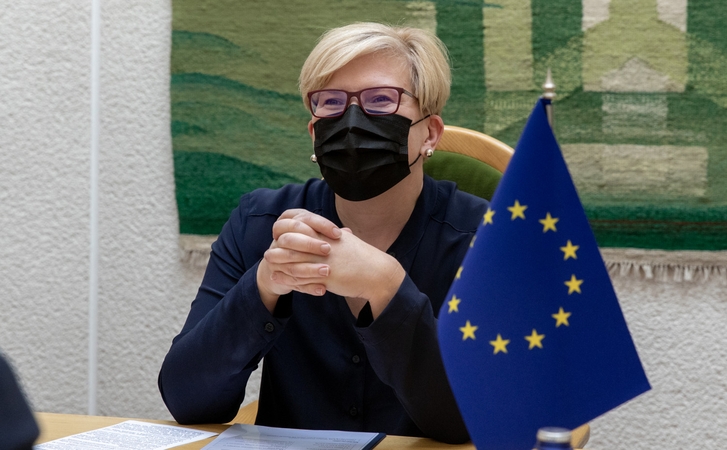 I. Šimonytė: Lietuvos ir ES žaliojo kurso ambicijos sutampa