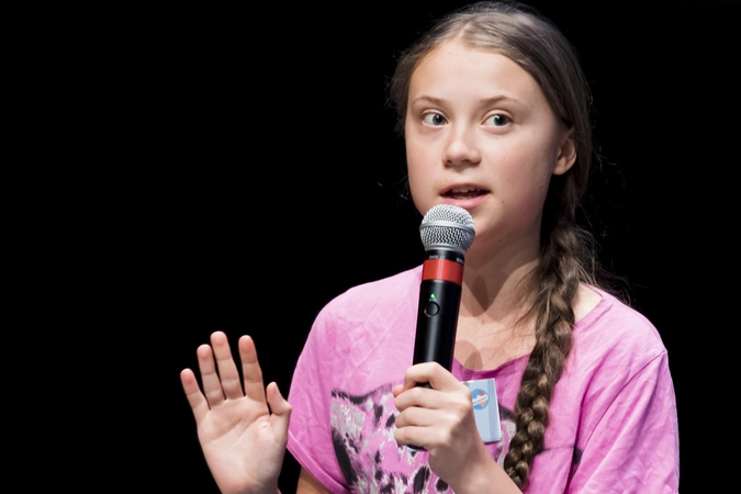 Klimato aktyvistė pareiškė nešvaistysianti savo laiko susitikimui su D. Trumpu