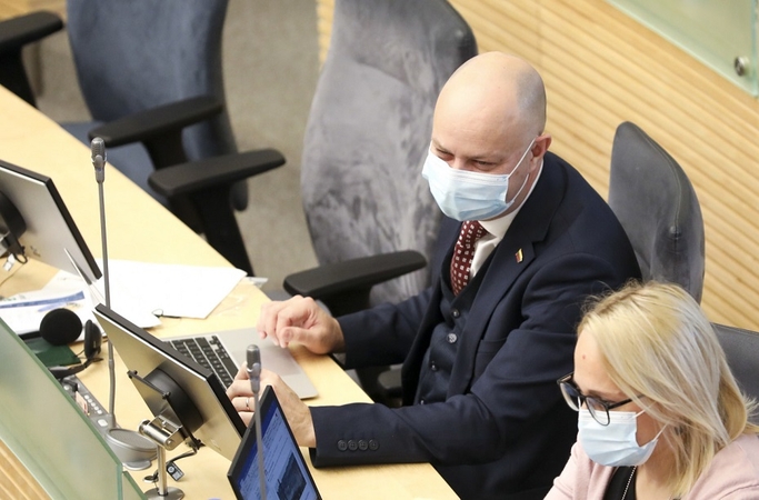 A. Veryga palaiko prezidento veto: žmogus turi turėti galimybę būti patikrintas už valstybės lėšas