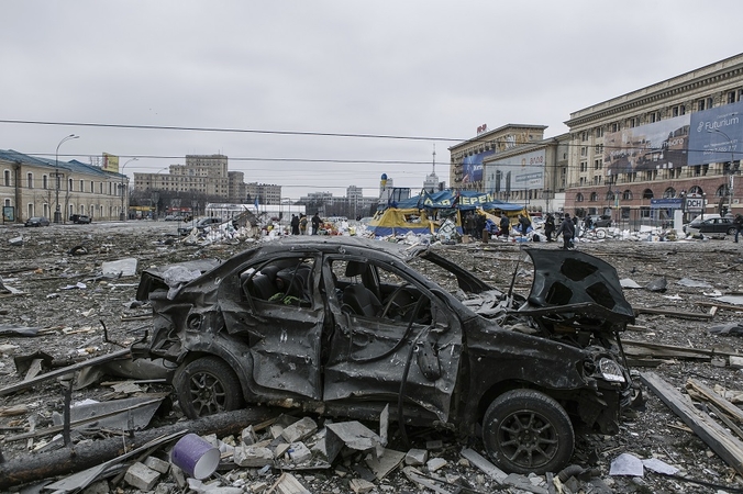 Rusijos invazija Ukrainoje: naujausi įvykiai