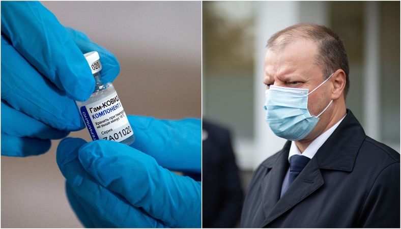 S. Skvernelis: „Sputnik V“ vakcinos nereikėtų politizuoti