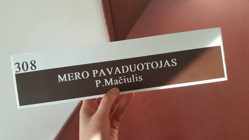 Kauno vicemeras P. Mačiulis atsisakė kabineto