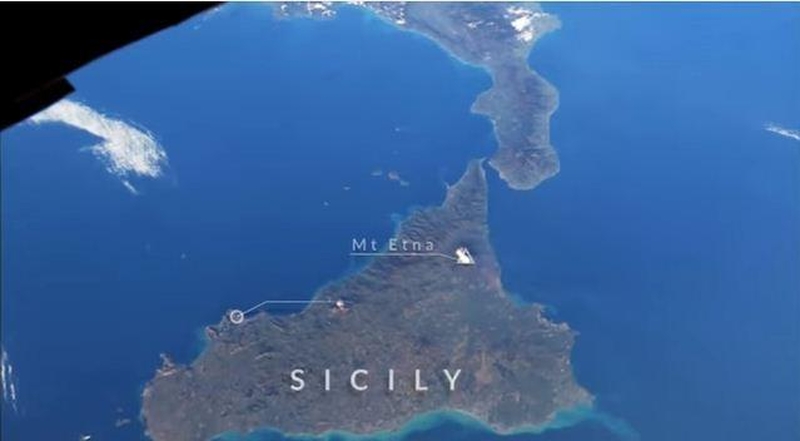 Geografijos pamokos – tiesiogiai iš kosmoso
