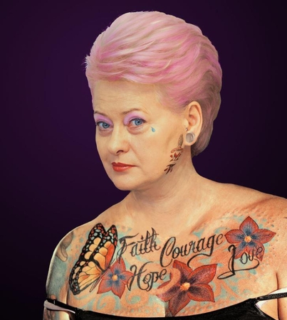Kaunietis "ištatuiravo" D. Grybauskaitę, V. Putiną ir kitus prezidentus