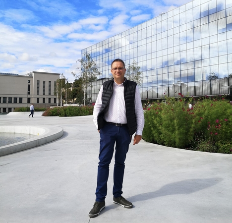 Pasiteisino: muziejaus įkūrėjas džiaugėsi, kad auga ir eksponatų skaičius, ir susidomėjusių miestiečių auditorija.