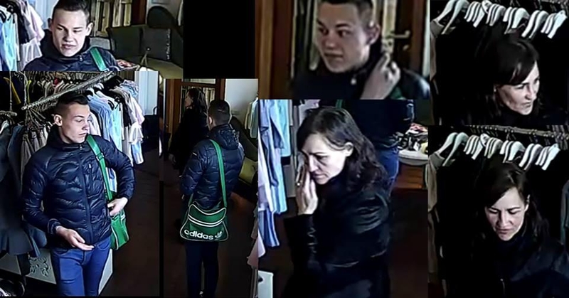 Gal atpažįstate butike apsivogusią porelę?