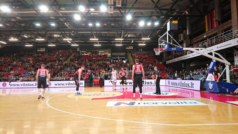 Areštuota „Lietuvos ryto“ krepšinio arena 