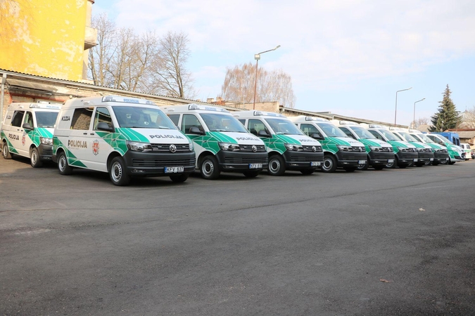 Kauno gatvėse – naujieji policijos automobiliai