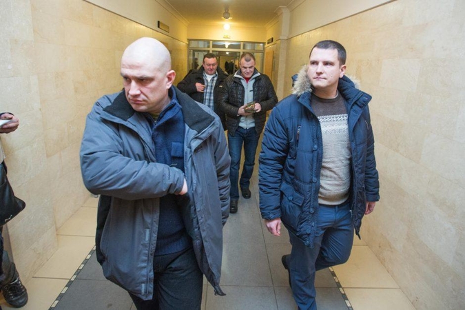 Katorga: R.Liubinas, L.Kaleinikas, T.Griganavičius ir K.Tataro mina teismų slenksčius jau ne vienus metus.