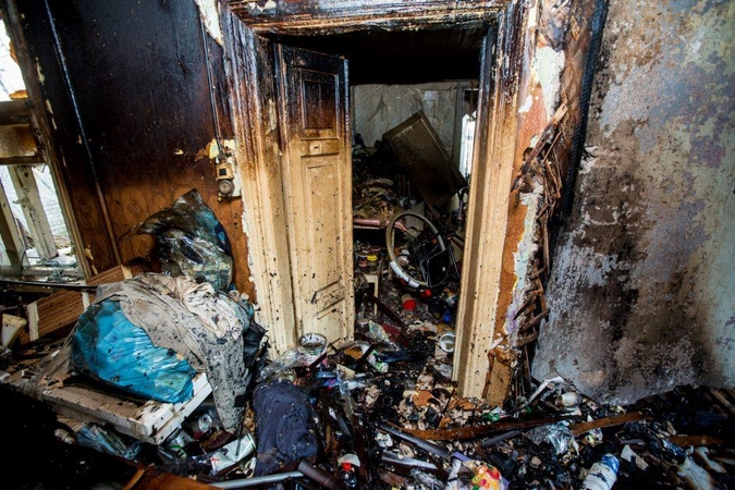Gaisras Žaliakalnyje pareikalavo vyro gyvybės