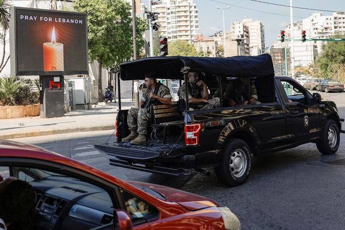 Izraelis ir vėl smogė „Hezbollah“ bastionui Beirute