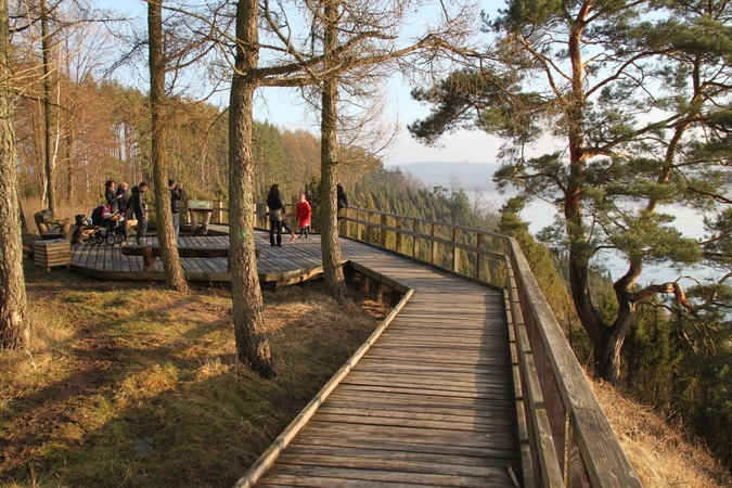 Kadagių slėnio pažintinis takas atgims jau kitąmet