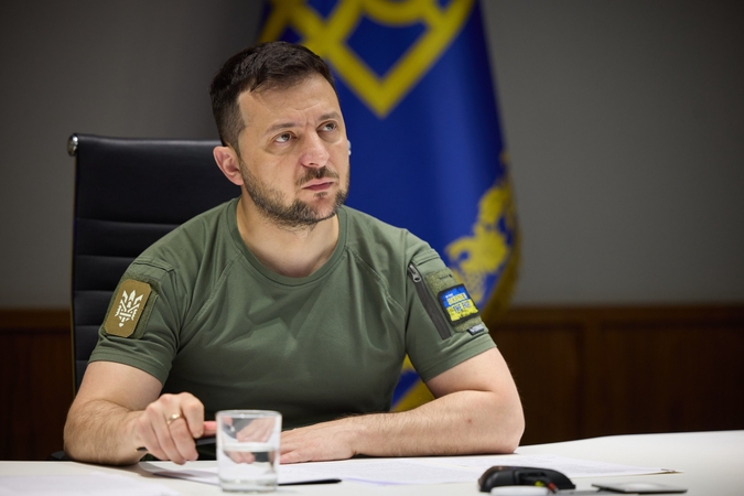 Karas: V. Zelenskis sako, kad Ukrainos atstatymas – demokratinio pasaulio bendra užduotis