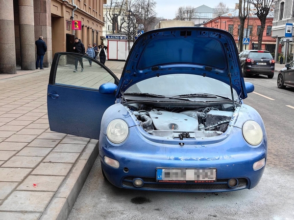 „Vabalo“ kelionė per Kauno centrą sukėlė ant kojų ugniagesius