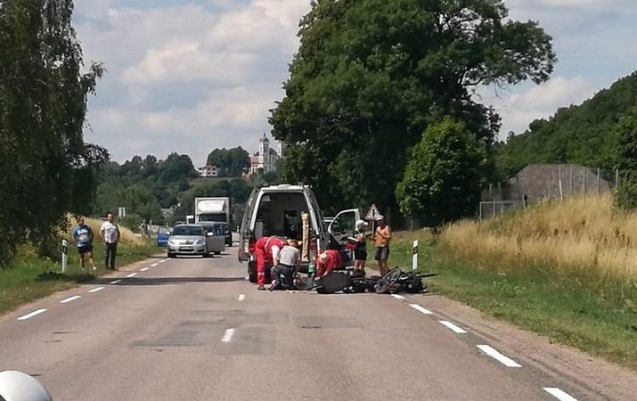 Per avariją Kauno rajone mirtinai sužalotas dviratininkas – Nyderlandų pilietis